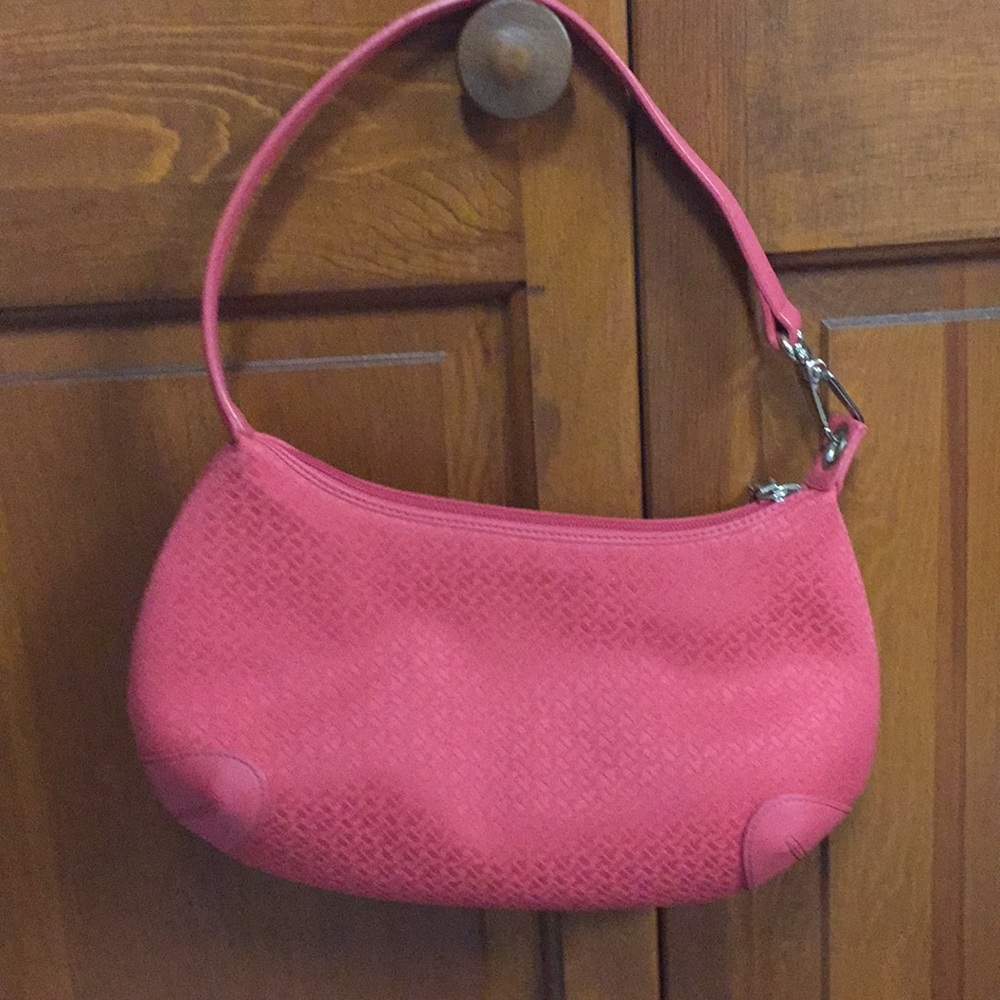Talbots coral small hobo
